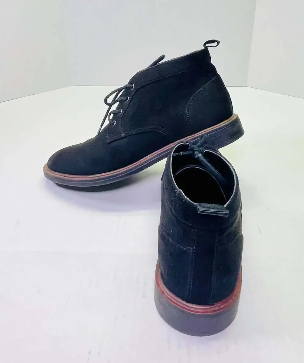 Alfani Aiden Black Suede Chukka Boots Men’s Size 9.5